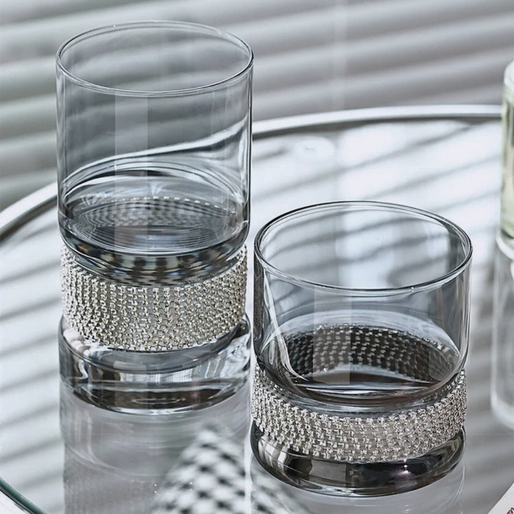 Nocturne Diamond Encrusted Glass