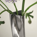 Rosalind Twisted Sculptural Stainless Vase
