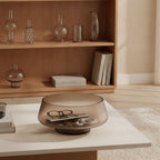 Aether Hand-Blown Frosted Glass Vase
