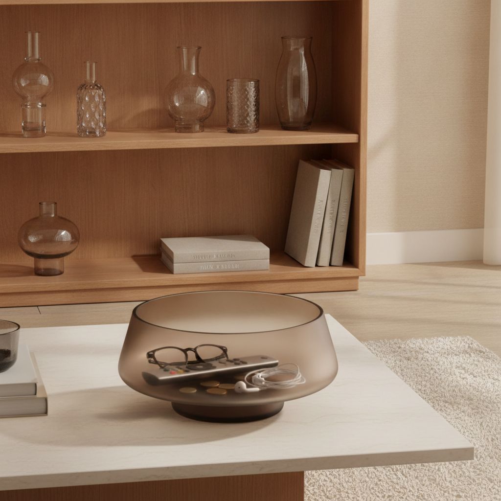 Aether Hand-Blown Frosted Glass Vase