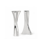 Rosalind Twisted Sculptural Stainless Vase