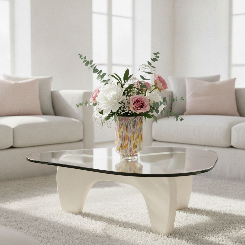 Confetti Hand-Blown Pastel Glass Vase