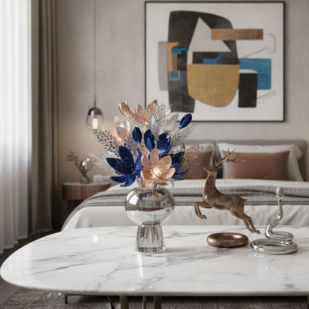 Elara Sphere Sculptural Glass Vase