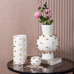 Echin Spike Sphere Ceramic Vase