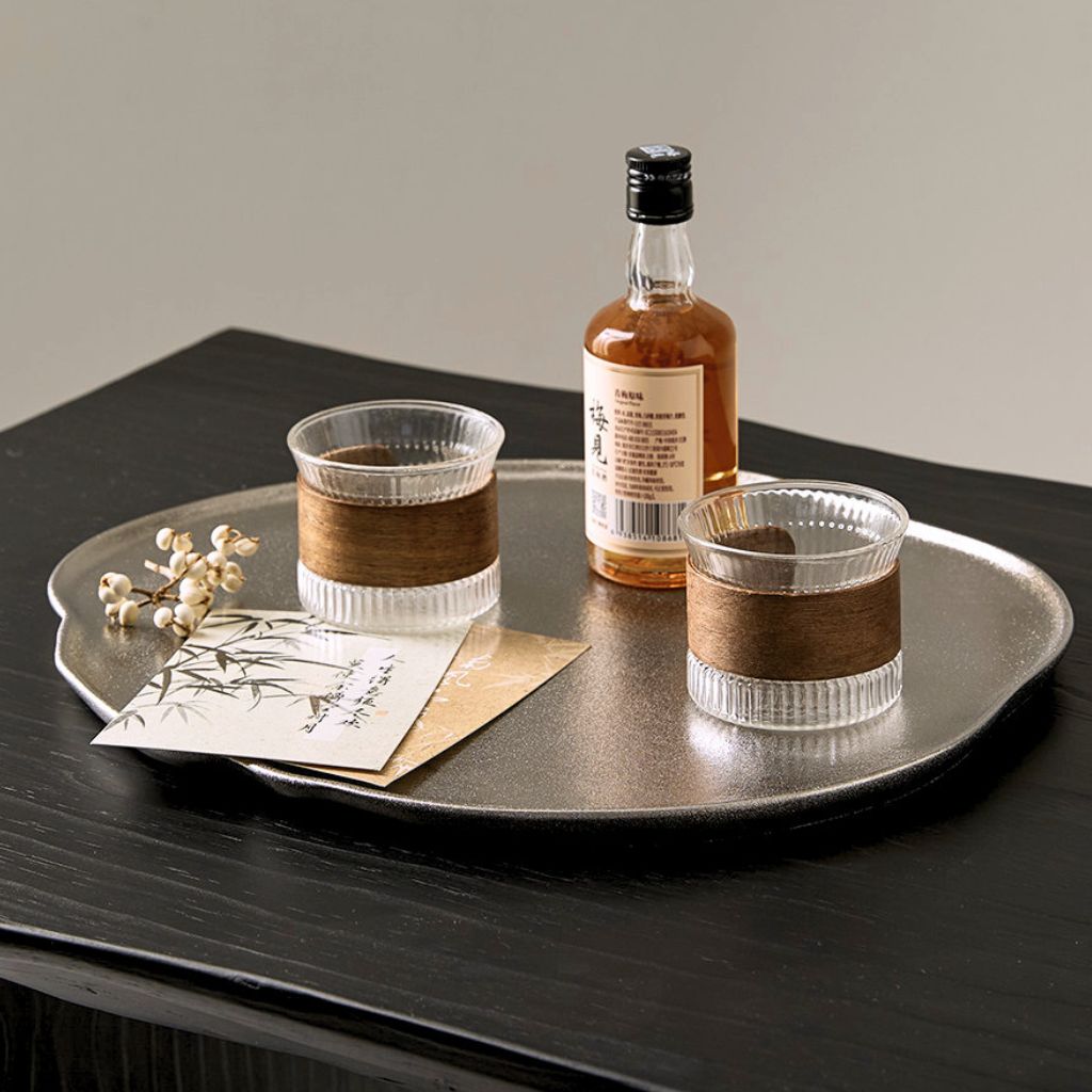 Rivolo Wavy Aluminum Tray