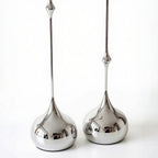 Cadence Tapered Stainless Candle Holder