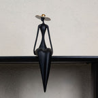 Hepburn Sitting Figure Sculpture