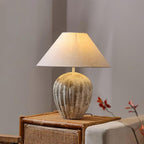 Anima Textured Ceramic Table Lamp