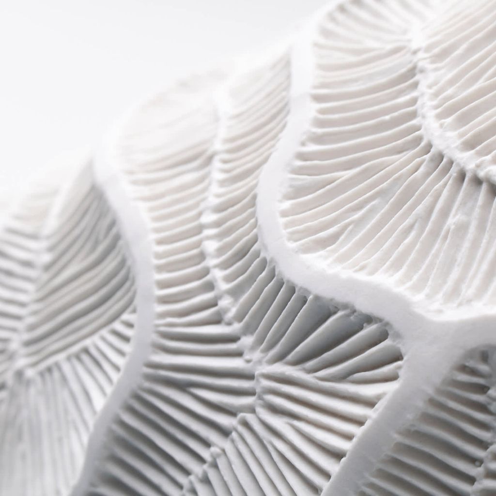 Chrysorallis Textured Ceramic Vase