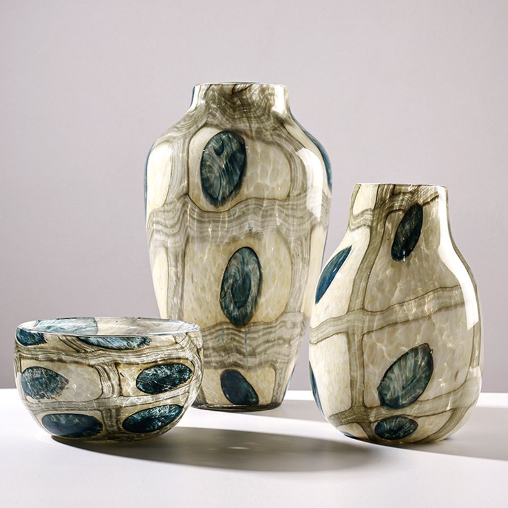Fenestra Hand-blown Glass Vase