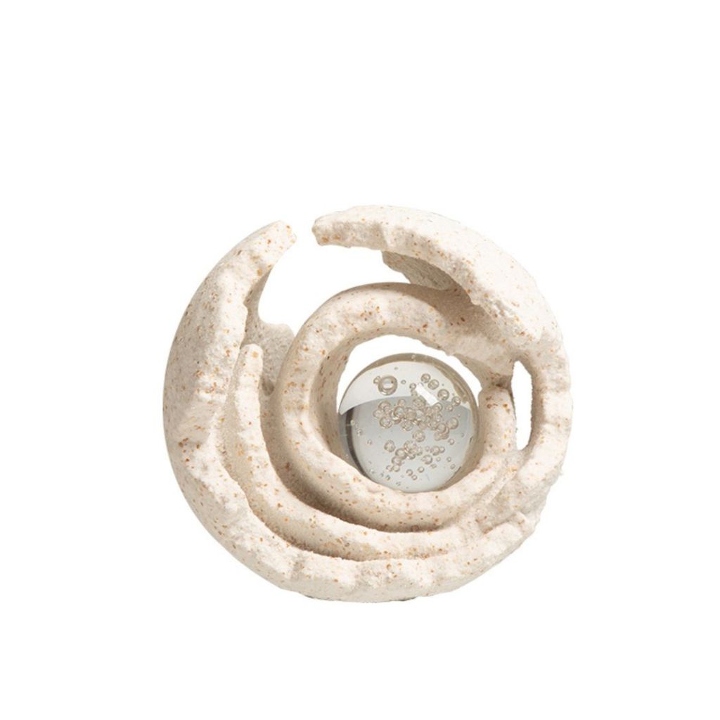 Pulpí Textured Crystal-Inlaid Decorative Object Imagen principal del producto
