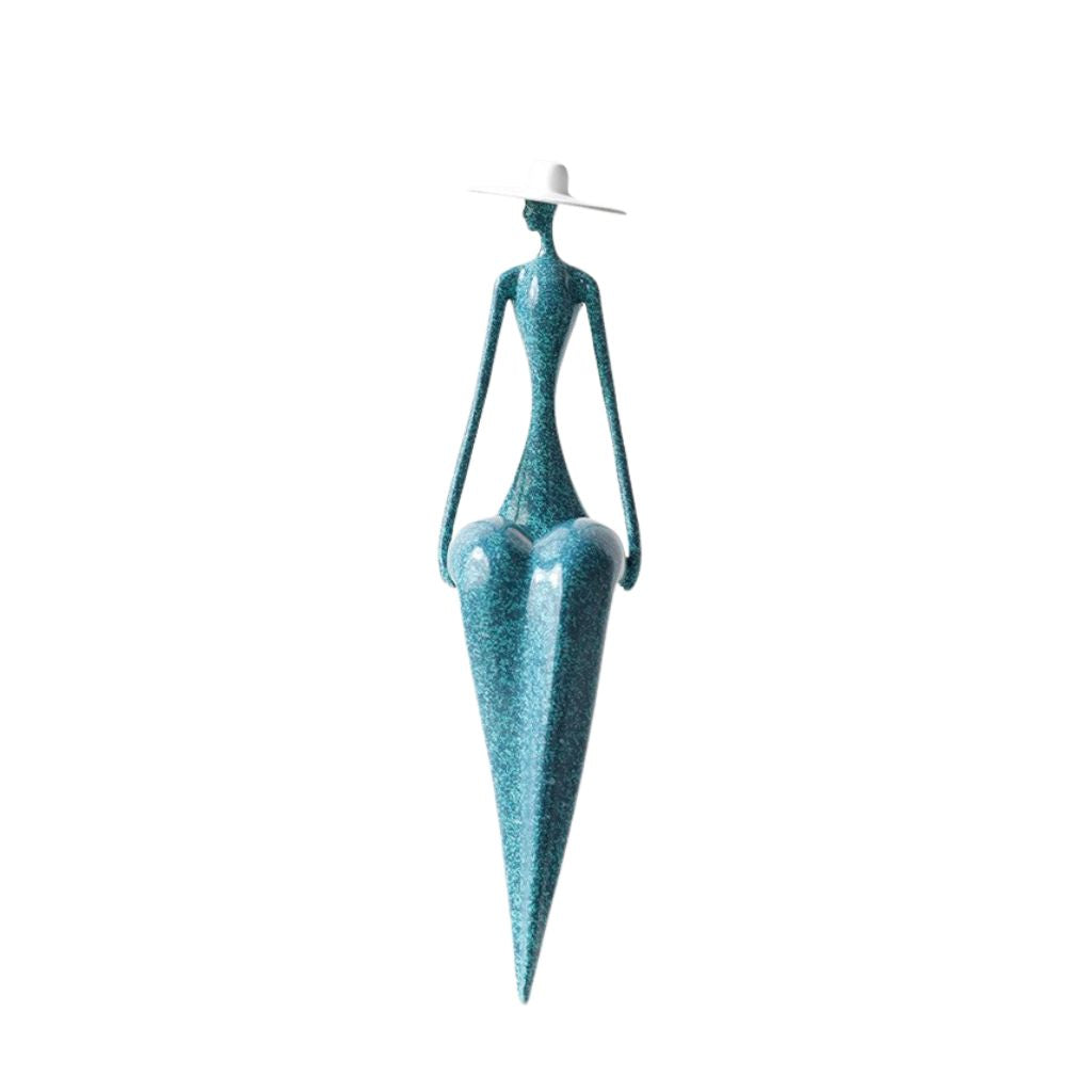 Hepburn Sitting Figure Sculpture