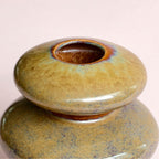 Venatus Sculptural Glazed Ceramic Vase