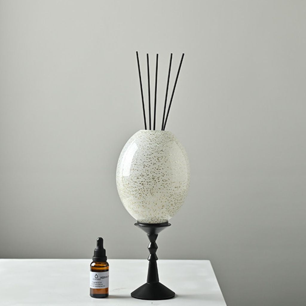 Dorian Handmade Oval Pedestal Glass Diffuser