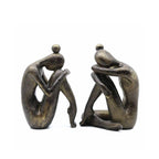 Albireo Huddled Figurine Bookend