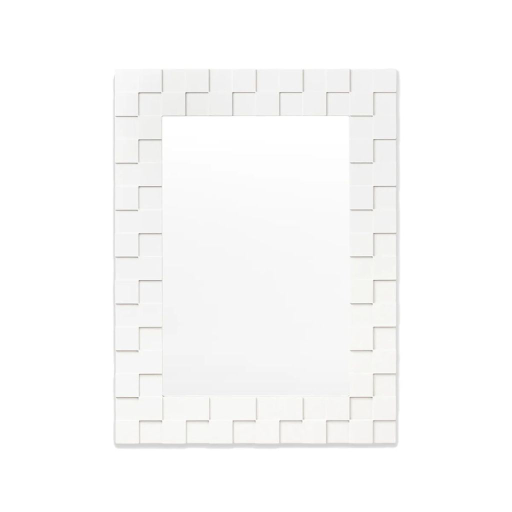 Damier Handcrafted Rectangle Wall Mirror