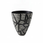 Klee Conical Glazed Ceramic Vase