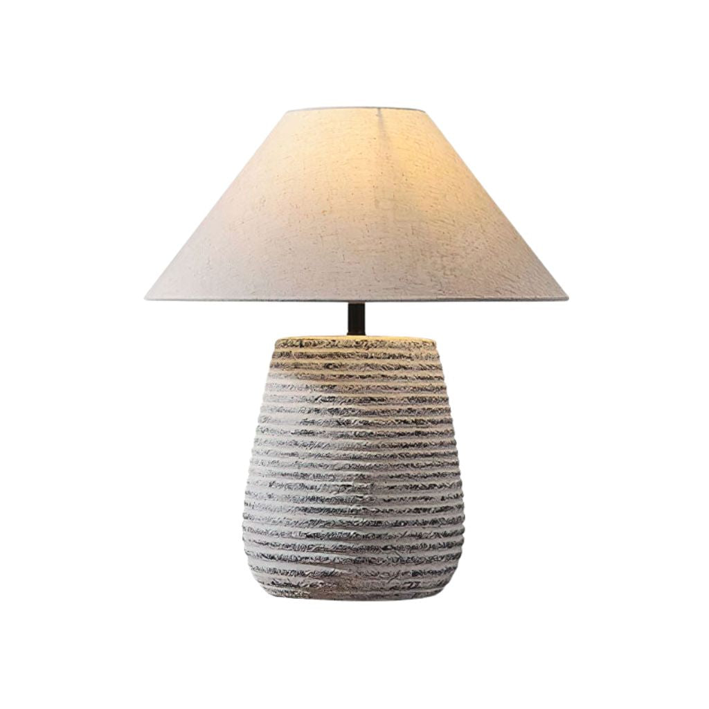 Rigatura Ridged Ceramic Table Lamp