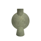 Mirage Oblate Glazed Ceramic Vase