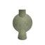 Mirage Oblate Glazed Ceramic Vase
