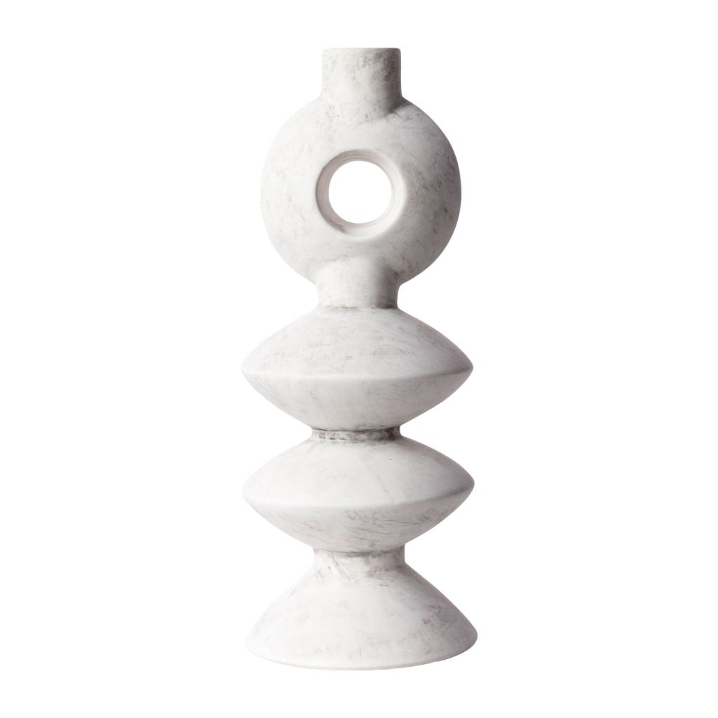Ziggurat Sculptural Ceramic Vase Main image