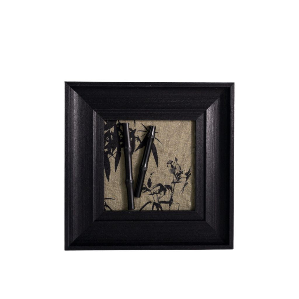 Miyabi Bamboo Motif Framed Artwork