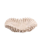 Rieti Ruffled Petals Travertine Bowl