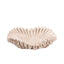 Rieti Ruffled Petals Travertine Bowl