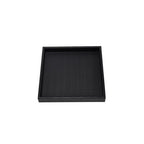 Sørensen Wavy Textured Leather Tray