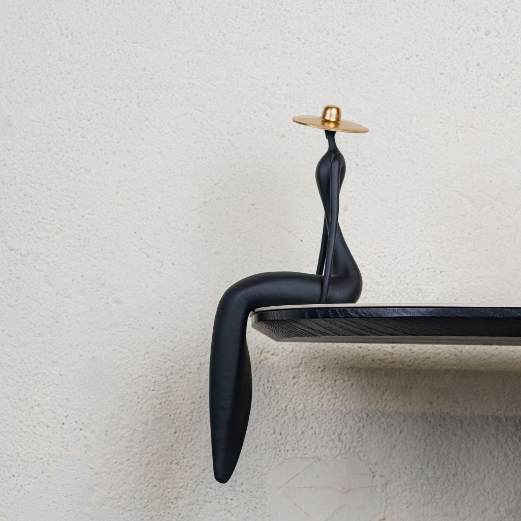 Hepburn Sitting Figure Sculpture