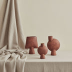 Mirage Oblate Glazed Ceramic Vase