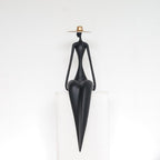 Hepburn Sitting Figure Sculpture