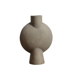 Mirage Oblate Glazed Ceramic Vase
