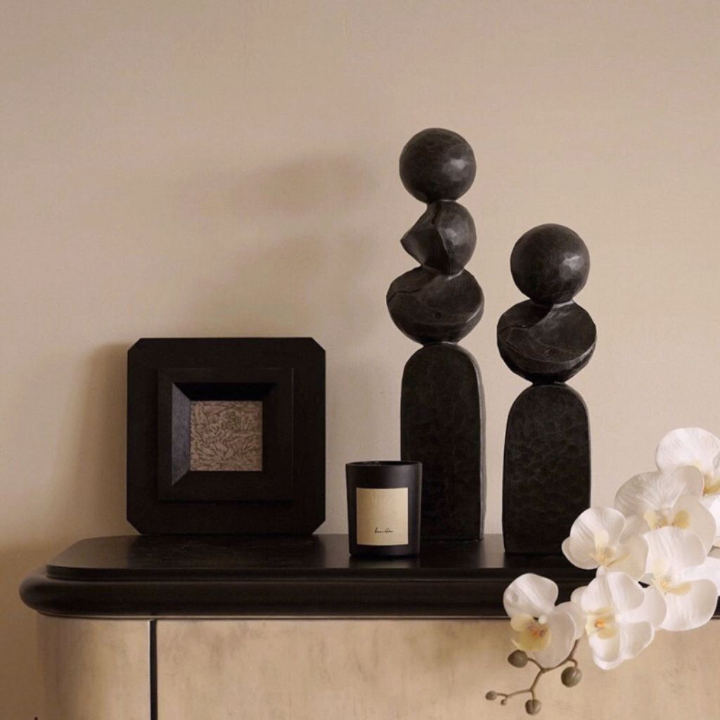Cairn Abstract Stacked Pillar Sculpture