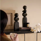 Cairn Abstract Stacked Pillar Sculpture