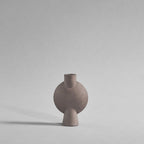 Mirage Oblate Glazed Ceramic Vase