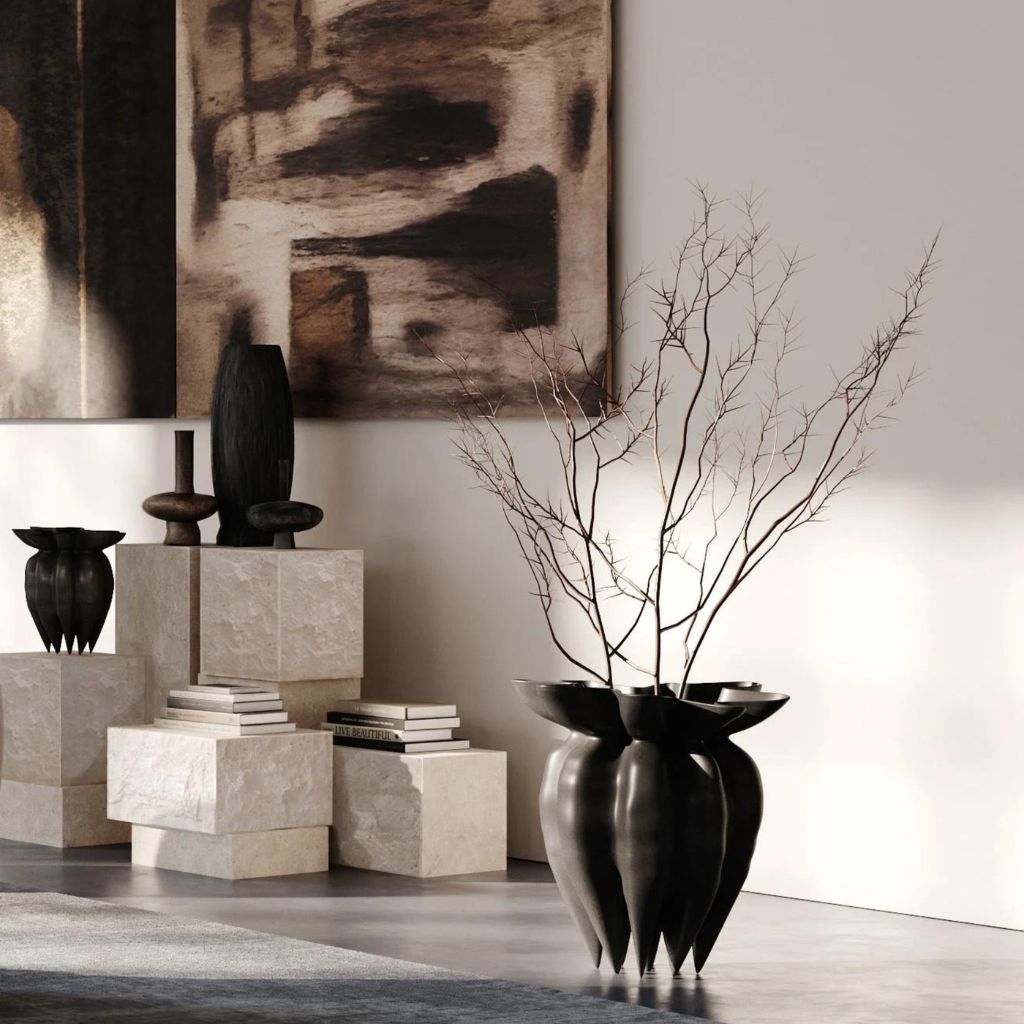 Calabria Handcrafted Sculptural Vase