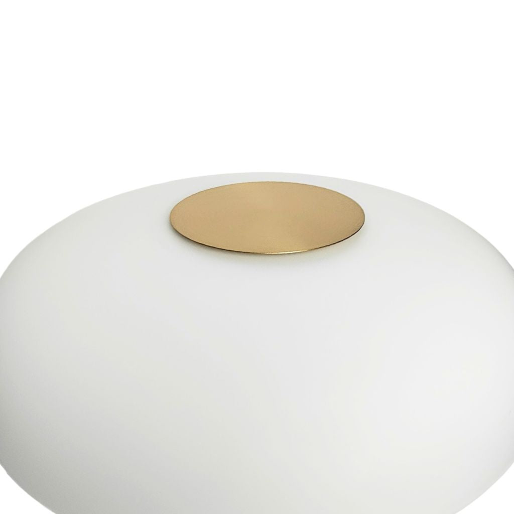 Pythia Sculptural Glass & Marble Table Lamp