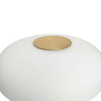 Pythia Sculptural Glass & Marble Table Lamp