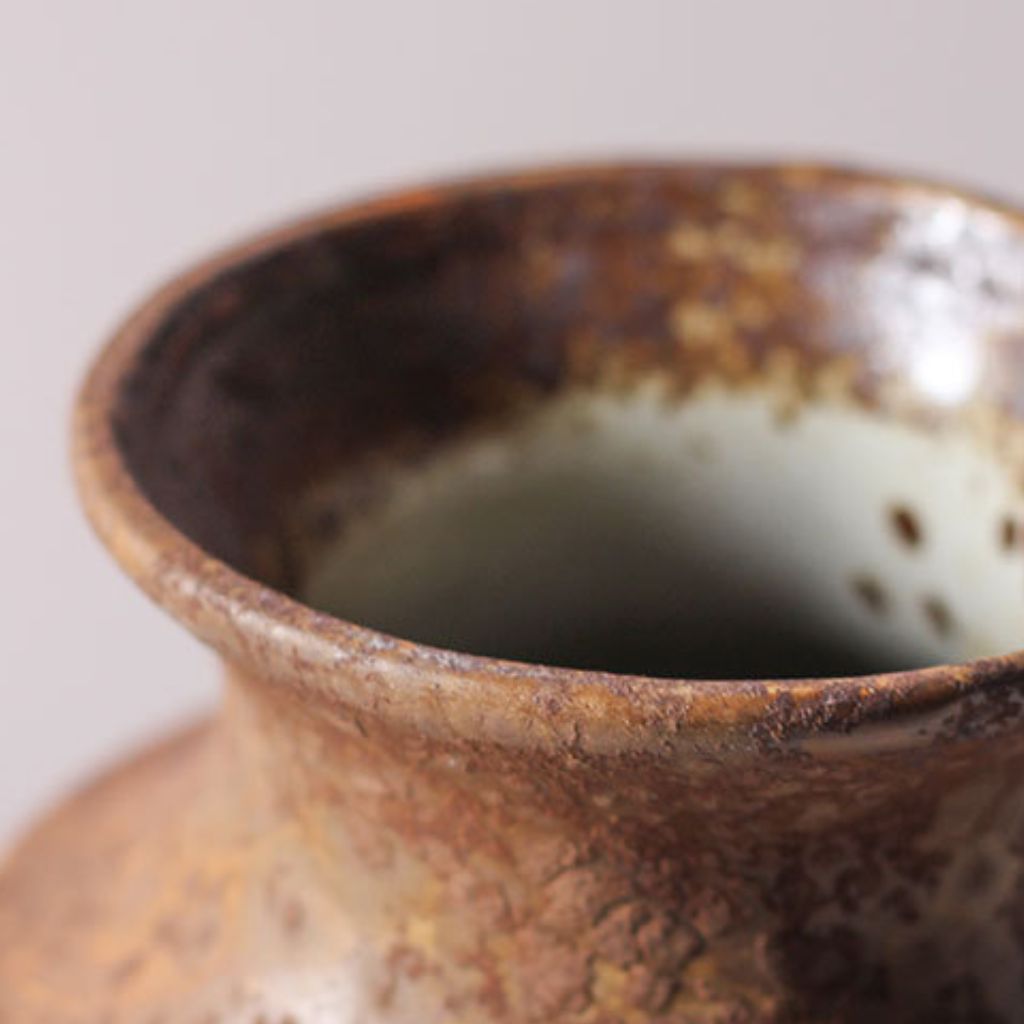 Uroko Rusty Textured Ceramic Vase