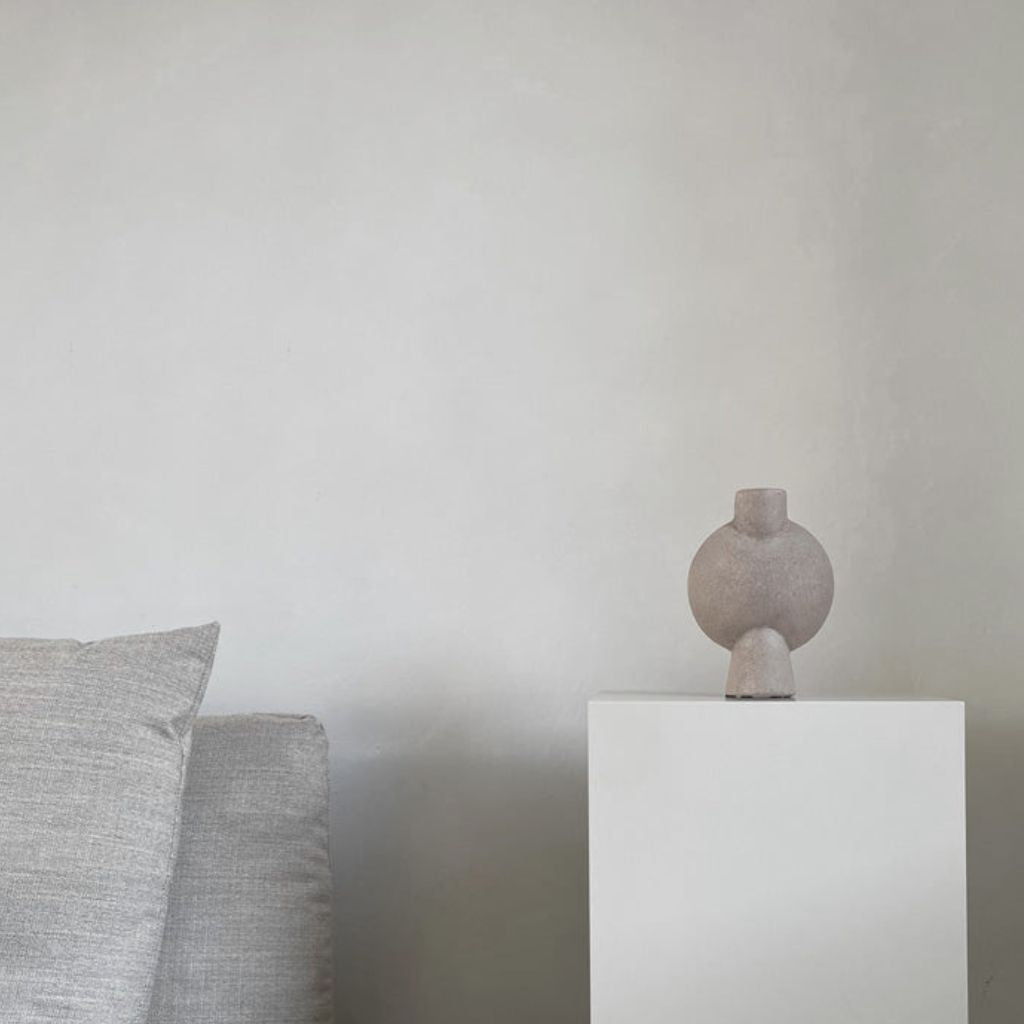 Mirage Oblate Glazed Ceramic Vase