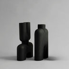 Animus Bifurcated Hand-Glazed Ceramic Vase