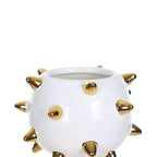 Echin Spike Sphere Ceramic Vase