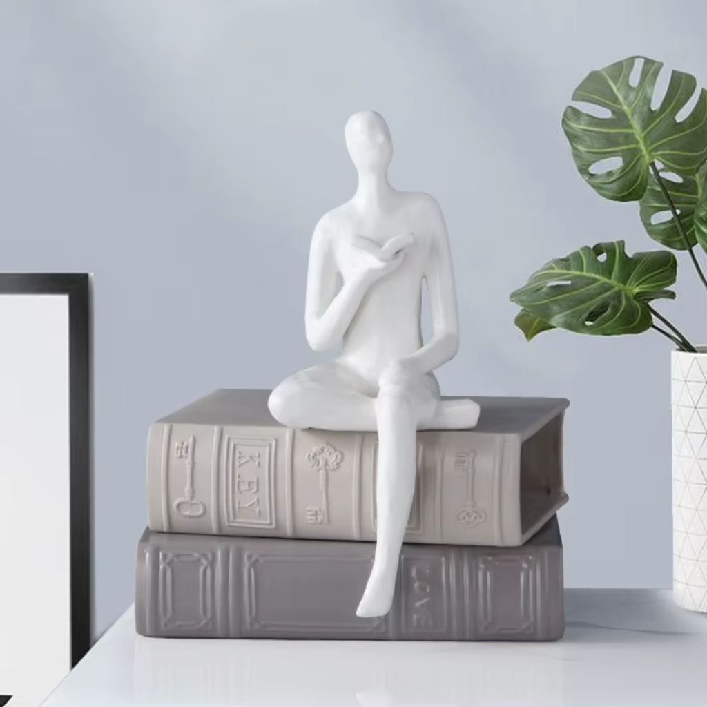 Calliope Embossed Glazed Ceramic Vase