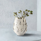 Kasaneha Leaf Sculptural Ceramic Vase