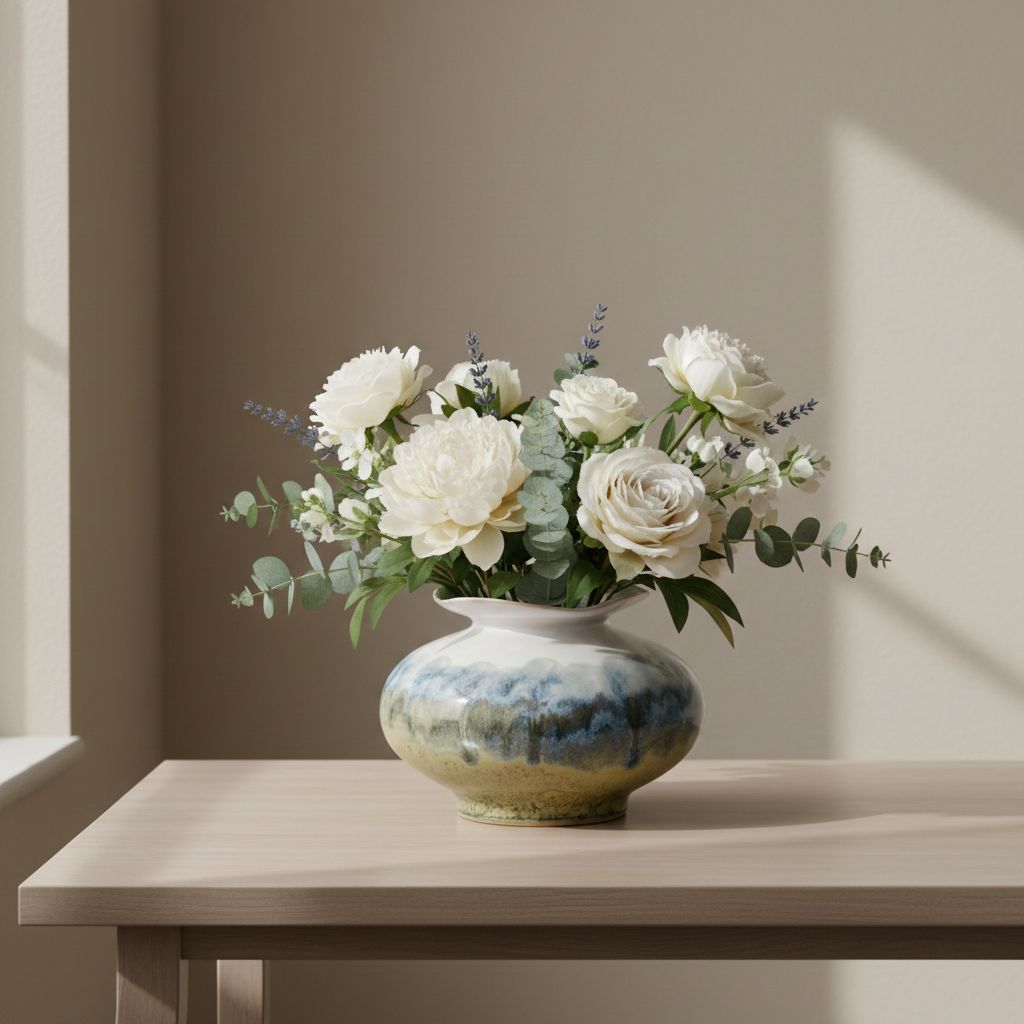ShanShui Glazed Ceramic Vase