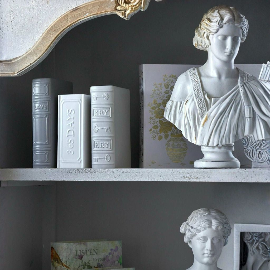 Calliope Embossed Glazed Ceramic Vase