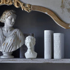 Calliope Embossed Glazed Ceramic Vase