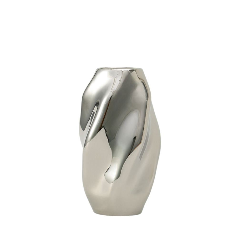 Sinuoso Twisted Sculptural Ceramic Vase