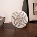 Pelta Fossil Stone Ornament